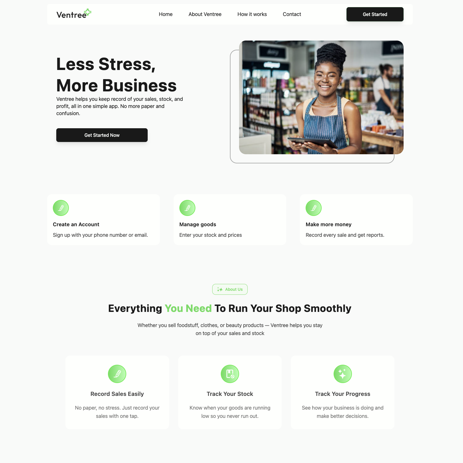 Custom web application for inventory management and order tracking